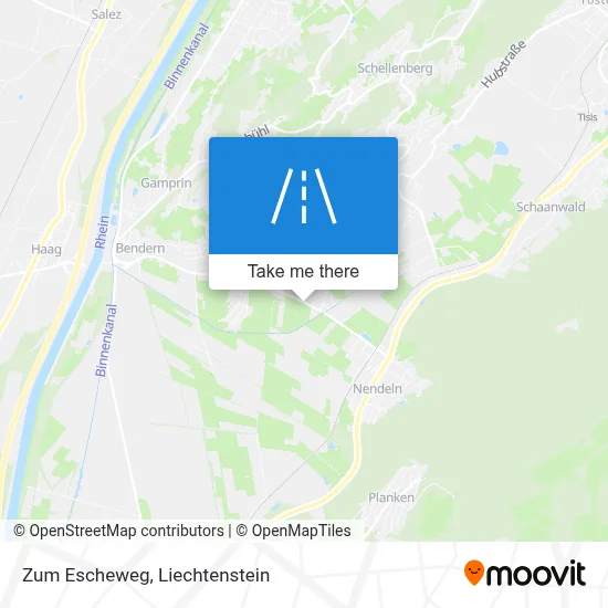Zum Escheweg map