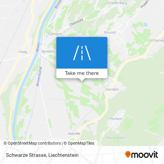 Schwarze Strasse map