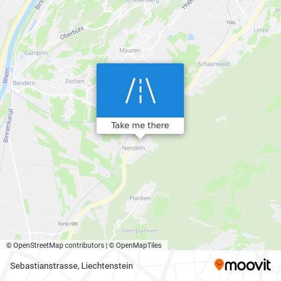 Sebastianstrasse map