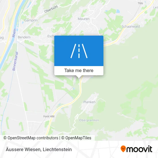 Äussere Wiesen map