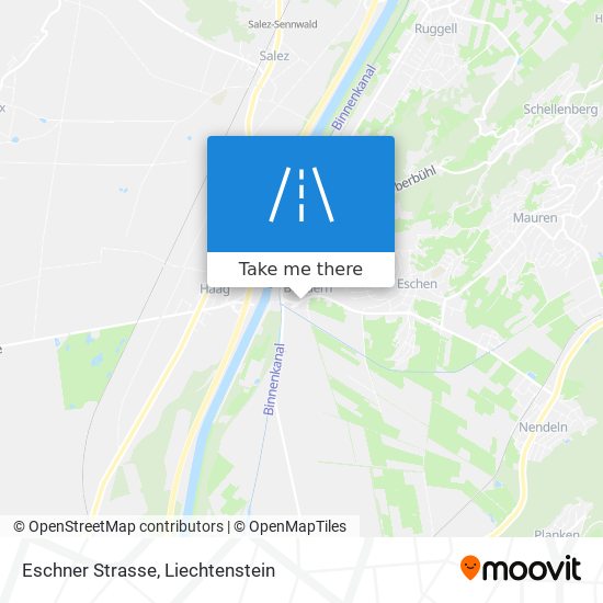 Eschner Strasse map