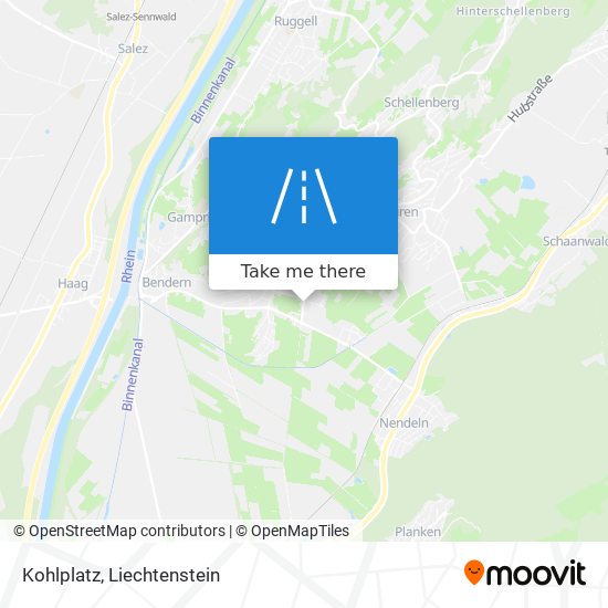 Kohlplatz map