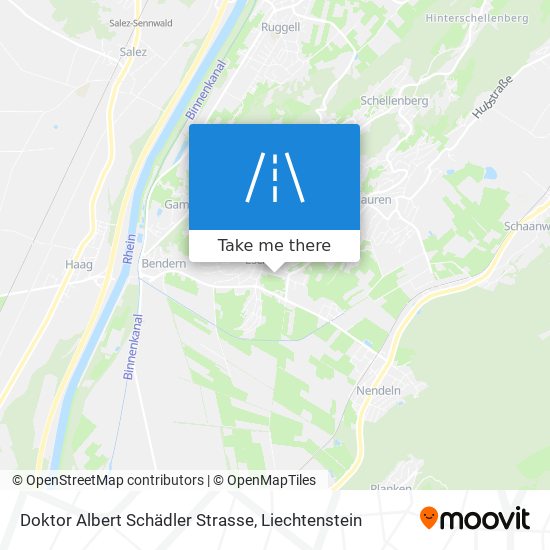 Doktor Albert Schädler Strasse map