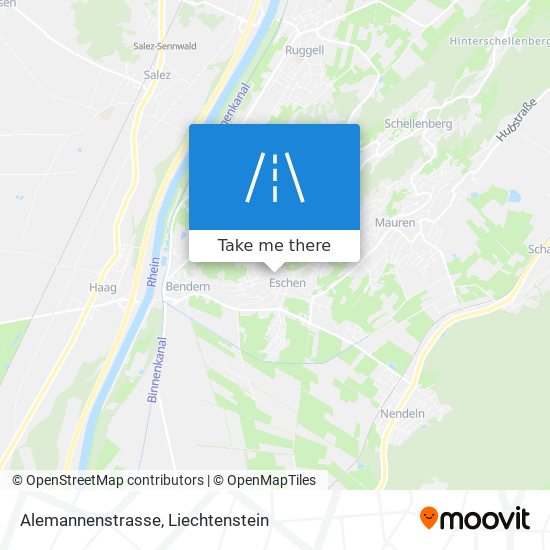 Alemannenstrasse map