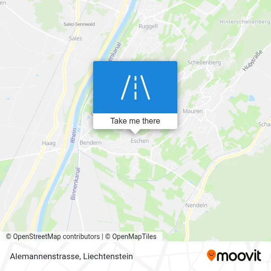 Alemannenstrasse map