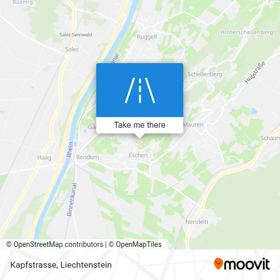 Kapfstrasse map