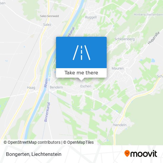 Bongerten map