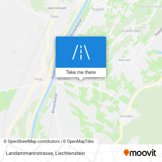 Landammannstrasse map