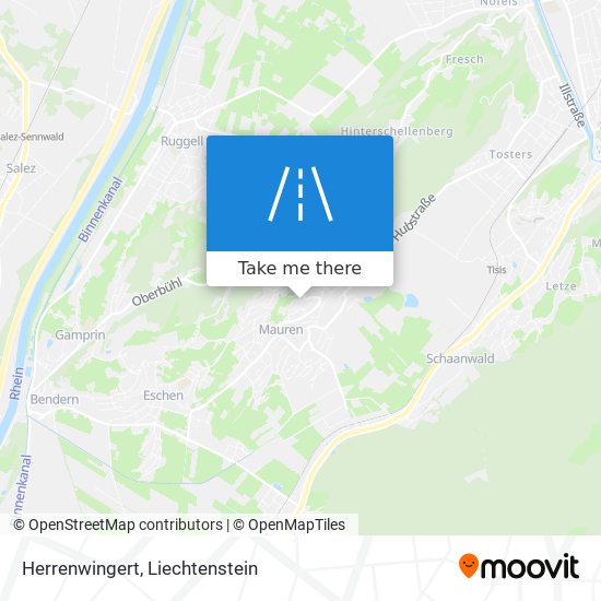 Herrenwingert map