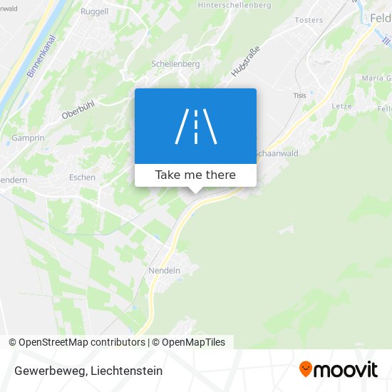 Gewerbeweg map