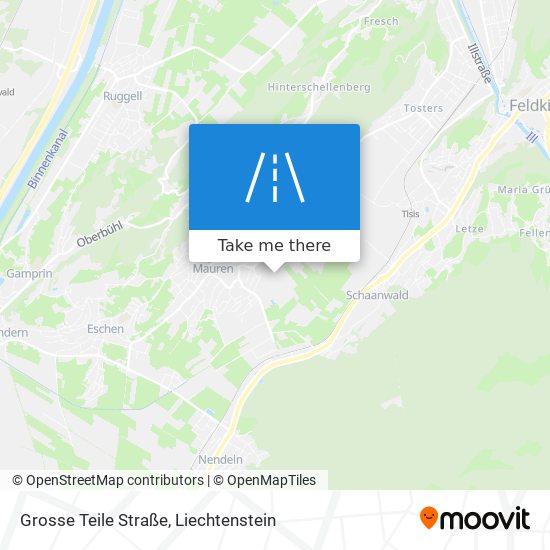 Grosse Teile Straße map