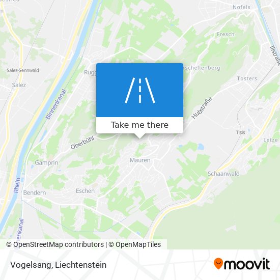 Vogelsang map