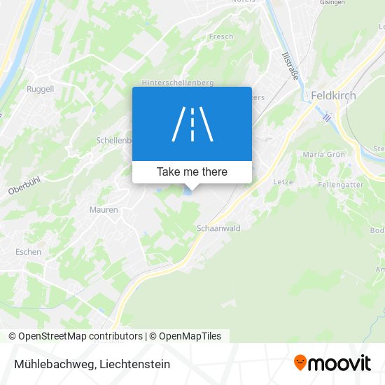 Mühlebachweg map
