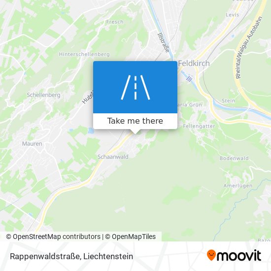 Rappenwaldstraße map