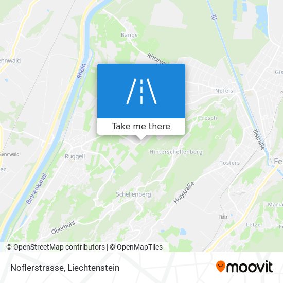 Noflerstrasse map