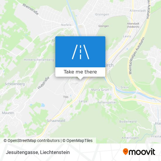 Jesuitengasse map