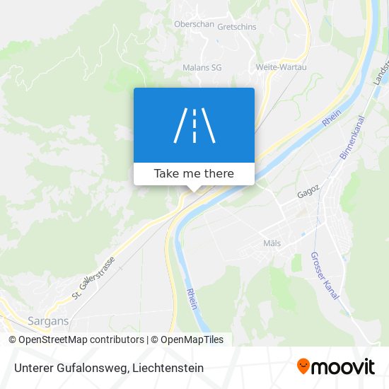 Unterer Gufalonsweg map