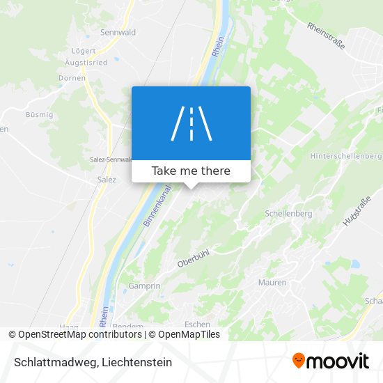 Schlattmadweg map