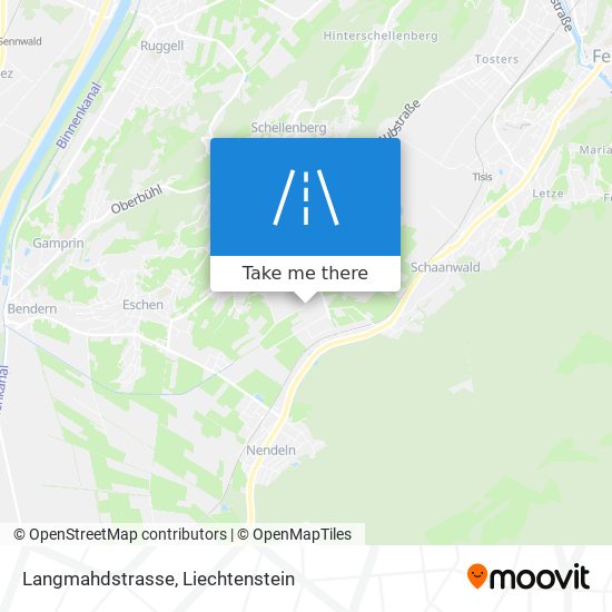 Langmahdstrasse map