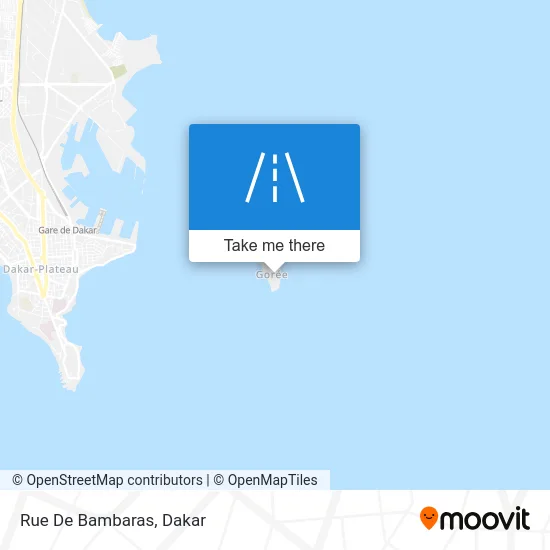 Rue De Bambaras map