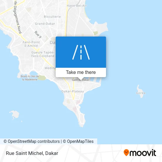Rue Saint Michel map