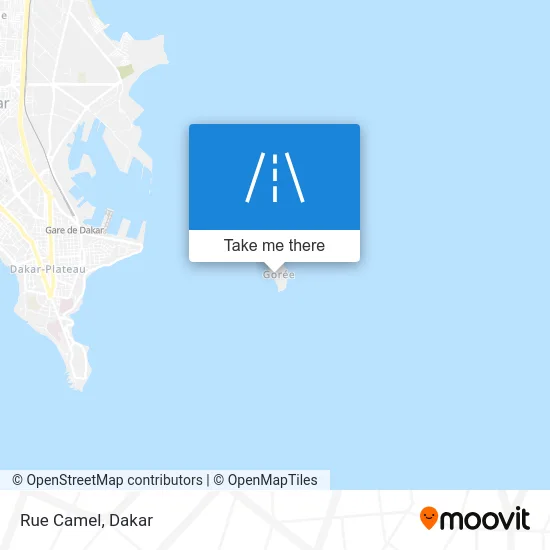 Rue Camel map
