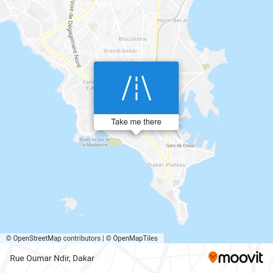 Rue Oumar Ndir map