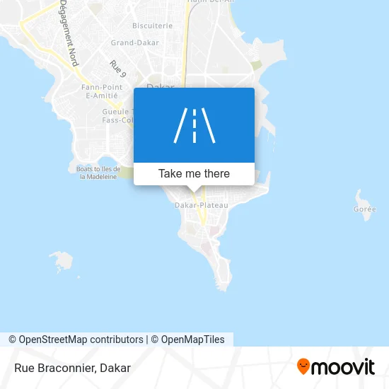 Rue Braconnier map