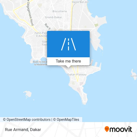 Rue Armand map