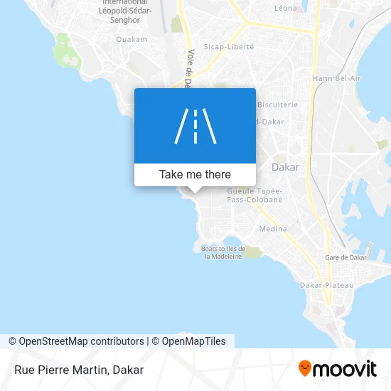 Rue Pierre Martin map