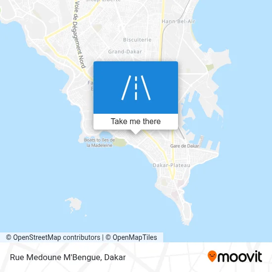 Rue Medoune M'Bengue map