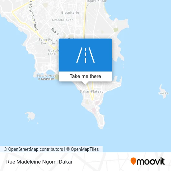 Rue Madeleine Ngom map