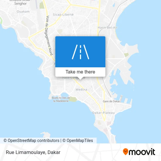 Rue Limamoulaye map