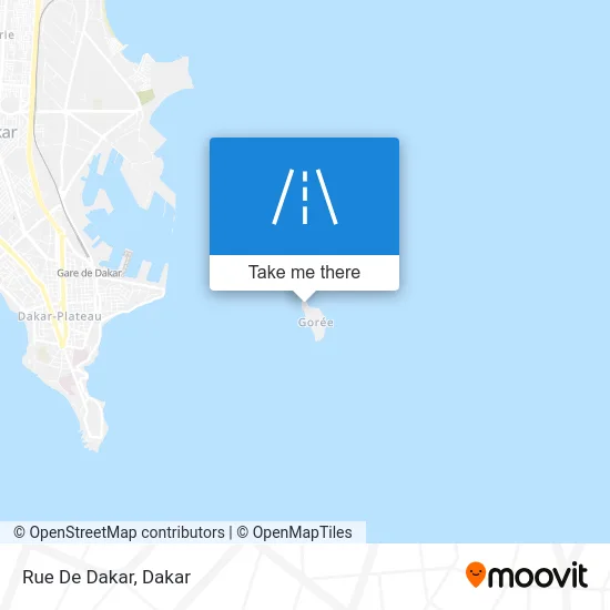 Rue De Dakar map