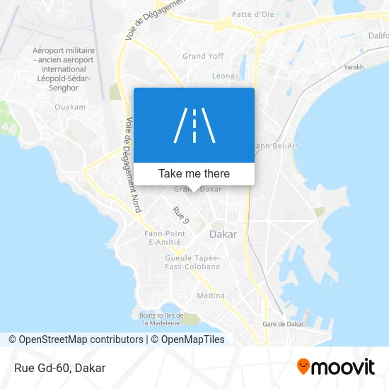 Rue Gd-60 map