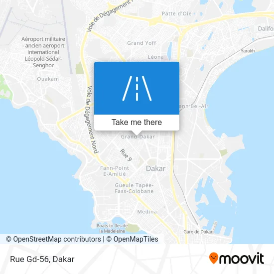 Rue Gd-56 map