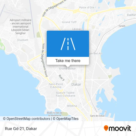 Rue Gd-21 map