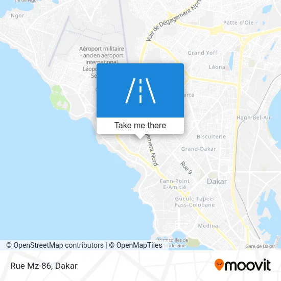 Rue Mz-86 map