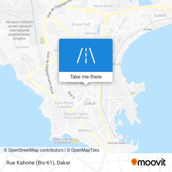 Rue Kahone (Bis-61) map