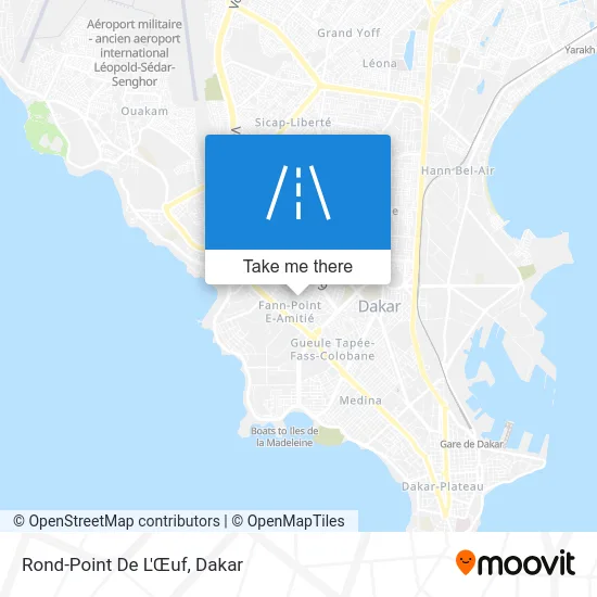 Rond-Point De L'Œuf map