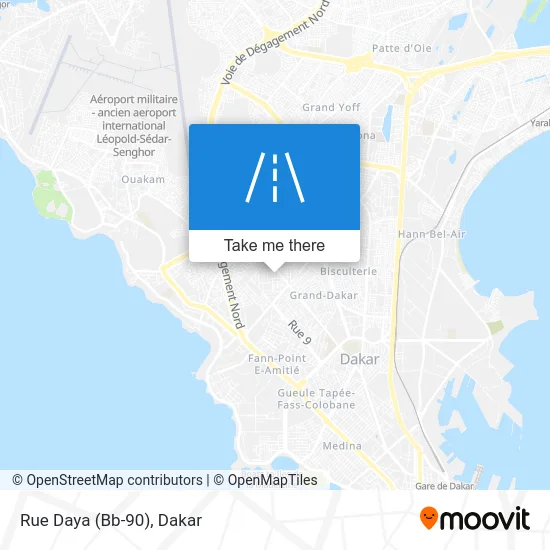 Rue Daya (Bb-90) map