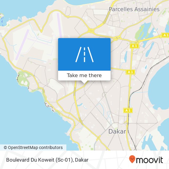 Boulevard Du Koweit (Sc-01) map