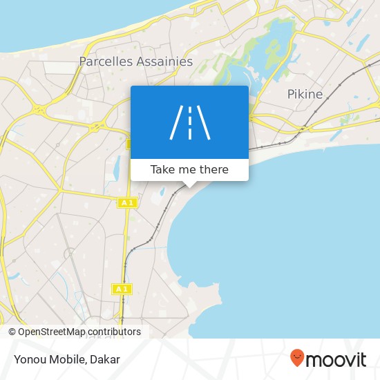 Yonou Mobile map