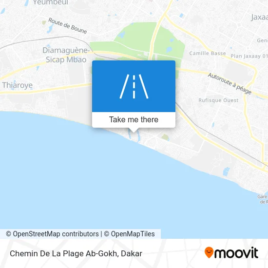 Chemin De La Plage Ab-Gokh map