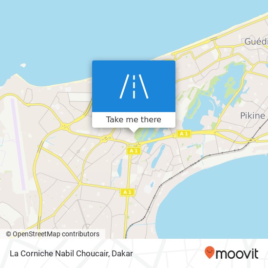 La Corniche Nabil Choucair map
