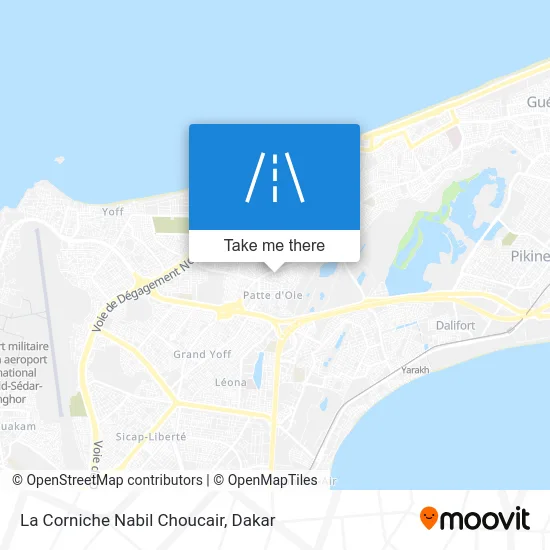 La Corniche Nabil Choucair map