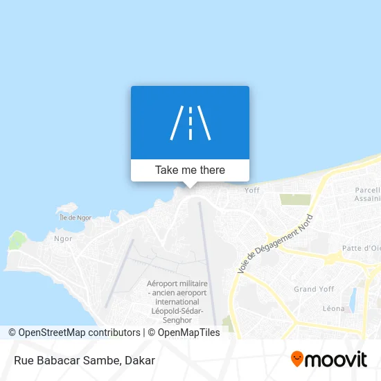 Rue Babacar Sambe map