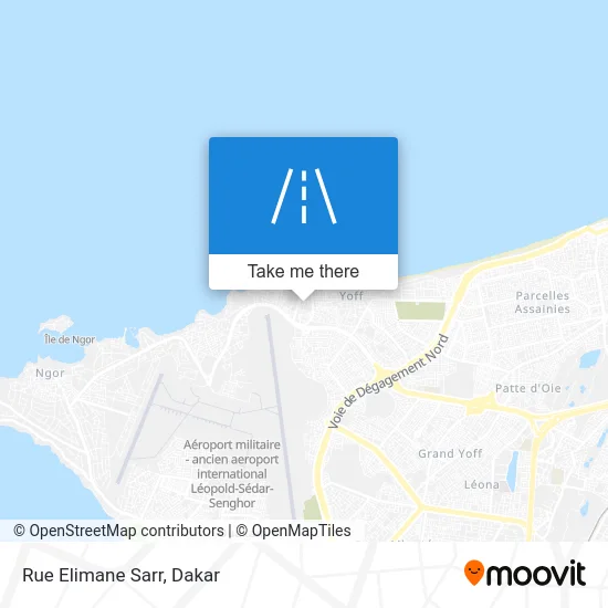 Rue Elimane Sarr map