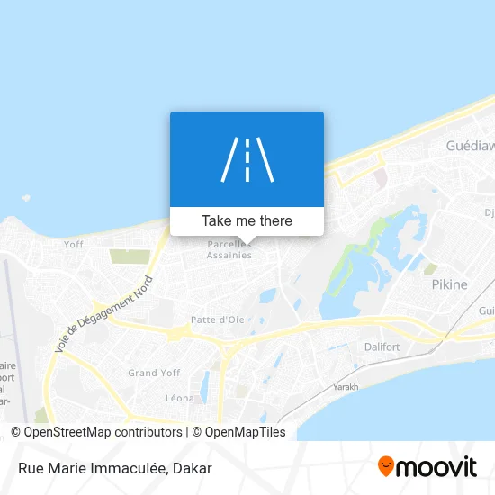 Rue Marie Immaculée map