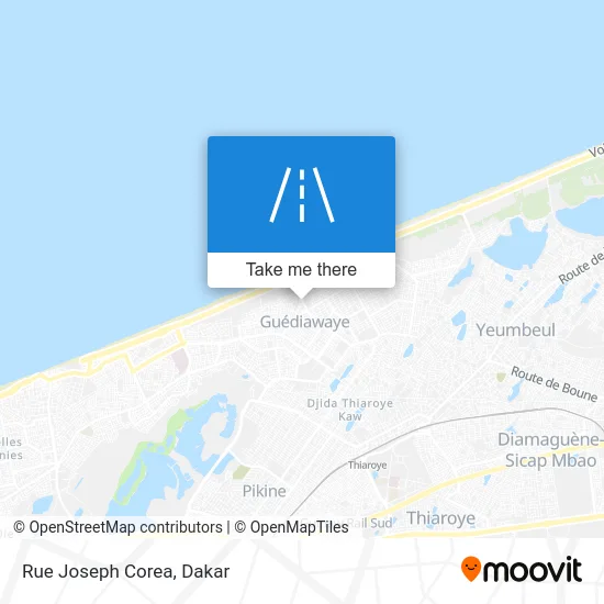 Rue Joseph Corea map